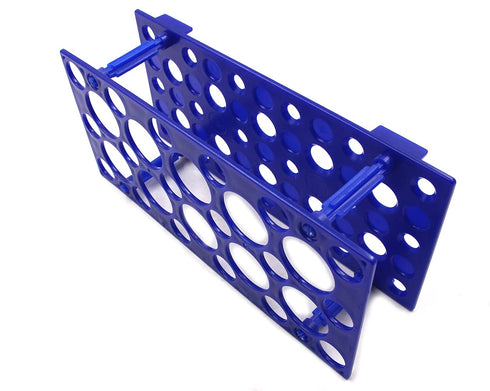 28-Well Plastic Centrifuge Tube Rack for 10ml, 15ml, 50ml Tubes, Detachable Tub Racks