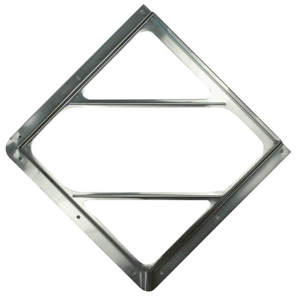 Labelmaster 80SMP-01 Slidemaster Hazmat Placard Holder, No Back Plate, Brite Mill