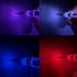 Pen With Light, 2pieces Light Up Pen, Battery Powered Color Changing Ballpoint Pens, 7 In 1 Multicolor Lighted Tip Pen