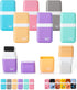 Mr. Pen Erasers for Kids, 6 Pack, Cute Pastel Colors, Pencil Eraser with Cover and Roller for School