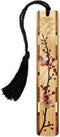 Cherry Blossom Japanese Sakura Wooden Bookmark - Handmade in The USA - Personalized Available