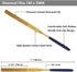 YAKAMOZ 10Pcs Titanium Diamond File Set, Fine Round Needle Files for Metal Wood Stone Glass Jewelry