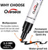 48 Set Overseas Blue Paint Pens, Oil Based Permanent Markers - Quick Drying, Waterproof, Fade-Resistant, Medium Tip