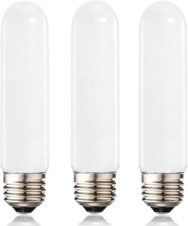 XININSUN T10 LED Bulb, 8W Dimmable Frosted Light Bulbs, 60-75 Watt Equivalent, 2700K Warm White, E26 Base, 3 Pack