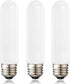XININSUN T10 LED Bulb, 8W Dimmable Frosted Light Bulbs, 60-75 Watt Equivalent, 2700K Warm White, E26 Base, 3 Pack
