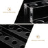 12-hole Homoyoyo Ice Cream Cone Holder Stand Acrylic Egg Cone Display Rack for Party Dessert Buffet and Popcorn Serving