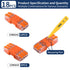 JINHconnect 18pcs 2/3 24-13 Lever Wire Connectors, Ports Electrical Splicing Compact Nuts Connectors Kit for Wiring