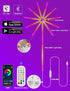 Smart Firework LED Lights, ICRGB Dream Color LED Lights for Bedroom, LED Strip Lights with Remote App Control, Color
