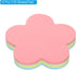 PATIKIL 2.7 x 2.7 Inch Flower Shape Sticky Notes, 6 Pads, Cute Self-Stick Memo Pads, 100 Sheets/Pad for Home Office