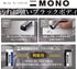TOMBOW Mono Eraser, Small, Black