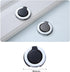PILYON 4 Pack Drawer Knobs Retro Dark Buckle Drawer Handle Bedside Table Handle Black Dark Buckle Cabinet Drawer
