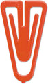 Baumgartens LP0300 Plastiklips Paper Clips, Medium, Assorted Colors, 500/Box