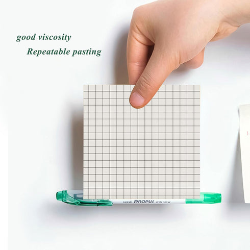 NatureTouch Sticky Notes 6 Packs, 3 x 3 Inches Adhesive Self-Stick Notes, 80 Sheets/Pad for Reminders, Office, School