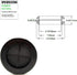 1 Inch Grommets 3/4 Grommet 20 20x25 mm, EASYEAH Rubber for Wiring, in ID Double-Sided Rubber Plugs for Round Holes