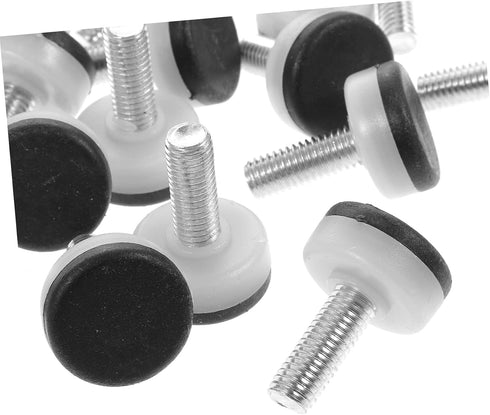 30 Set M10 ARTIBETTER Heavy Duty Furniture Leveling Leg Pcs Thread for Tv Stands Cabinets Tables Easy to Use Levelers
