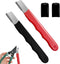 Garden Tool Sharpener 2 Pieces, Blade Sharpener for Knife, Mini Sharpener for Hedge Shears Scissors, Gardening Pruner