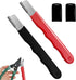 Garden Tool Sharpener 2 Pieces, Blade Sharpener for Knife, Mini Sharpener for Hedge Shears Scissors, Gardening Pruner