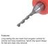 uxcell Micro PCB Drill Bit Set, 10pcs 1/8" Shank 1.15mm Solid Tungsten Carbide CNC Engraving Bits