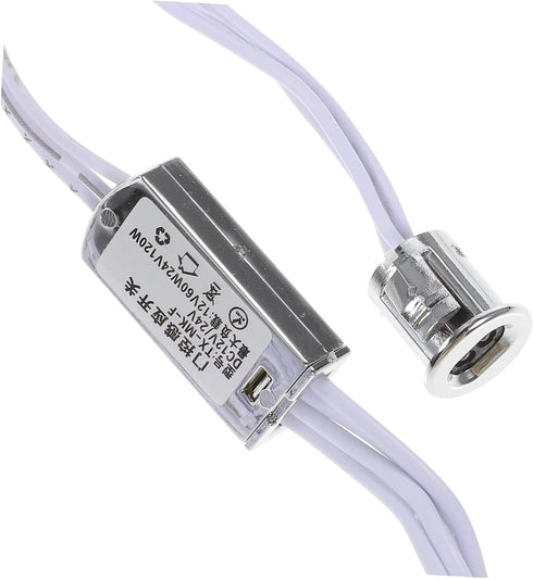 4pcs POPETPOP LED Touch Sensor Light Strip for Door Activation Easy Installation for Cabinets Wardrobes Entrances Sub