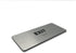 Exit Identification Sign - ADA Compliant, Raised Icons, Braille, Brushed Aluminum, 7"W x 3"H, Made in USA