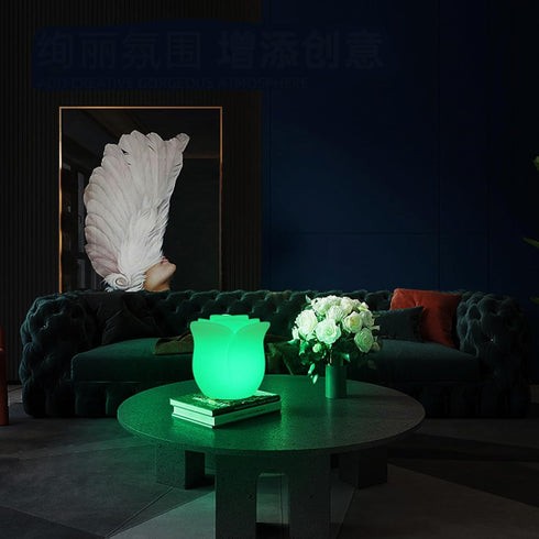 Tashace Dimmable Room(1PACK) Night Lights Kids LED Bedside Lamps with RGBW Colour Changing, Rechargeable Battery Table
