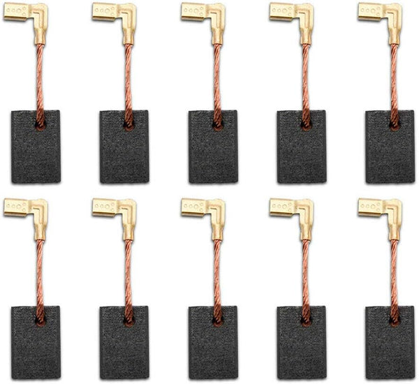 SENRISE Carbon Brush Replacement, Motor Carbon Brushes for Electric Angle Grinder (10Pcs - Model No.CB325)