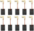 SENRISE Carbon Brush Replacement, Motor Carbon Brushes for Electric Angle Grinder (10Pcs - Model No.CB325)