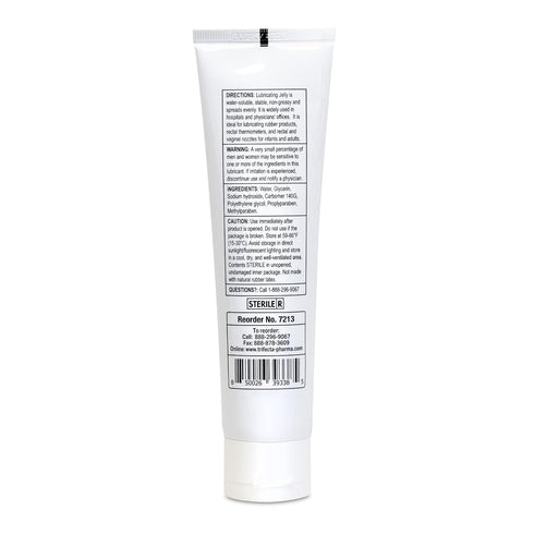 (12 Pack) 4 oz Globe Lubricating Jelly, Sterile, Water Soluble, Latex-Free, Unscented, Greaseless, for Medical Use