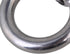 CNBTR Japanese Style Silver M8 304 Stainless Steel Ring Shape Lifting Eye Nut, Set of 5
