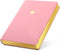 CAGIE Cute Diary Journal for Women and Girls, A5 Lined Journals for Writing, Heart-Shaped Soft Cover Journal, 256 Gold
