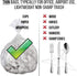 Supellectilem 8 75 24" 24" Commercial Gallon Trash Bags Small To Medium Garbage Bags | x Clear Waste Basket Trash Bags