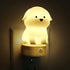 L LOHAS LED Plug in Night Light for Kids, 3D Cute Puppy