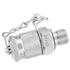 G1/4-M16x2 Hose Fitting Adapter, Hydraulic Test, Steel Test Port Quick Coupler for High Pressure