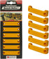 StealthMounts Bench Belt Plus, Universal Tool Holder Set for Power Tools, Tape Measures, and Belt Clips (Yellow)