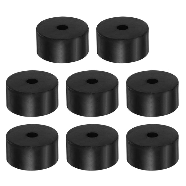8pcs Rubber Spacer, 1.57 Inch OD Neoprene Round Anti Vibration Isolation Pads for Home Cars Boat Accessories