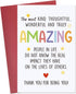 Ithmahco Thank You Cards, Farewell Cards For Coworkers, Employee Appreciation Card For