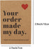 Vagocom 120Pcs 3.9 2.7 Inches 10 7 cm Packaging Thank You Cards for Small Business, x / x Bulk Customer Appreciation