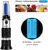 VGVGV 58-90% Brix Refractometer, Honey Refractometer Tester Brix Be Baume Beekeeping Tester with ATC for Honey