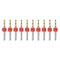 uxcell 10pcs PCB Drill Bits, 1/8" Shank Titanium Coated Carbide Mini Drill Bits Set for Circuit Board