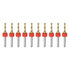 uxcell 10pcs PCB Drill Bits, 1/8" Shank Titanium Coated Carbide Mini Drill Bits Set for Circuit Board