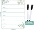 Outus 2 2 Pieces Magnetic Weekly Dry Erase Boards Erasable Weekly Calendars Whiteboard Planners with Pieces Markers