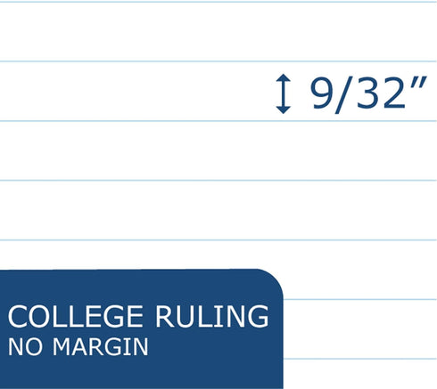 Roaring Spring Lefty Spiral Journal - College Ruled Small Left Handed Notebook, 8" x 5", 80 Sheets