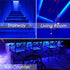 HAUTY 16ft/5m SMD5050 300 DC12V 12V Waterproof Blue LED Strip Light, LEDs Flexible Cuttable LED Tape (No Power