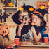 Lights,20FT 40 8 Halloween LEDs Holiday String Lights for Indoor Outdoor Decor,Battery Operated Mode Waterproof Pumpkin