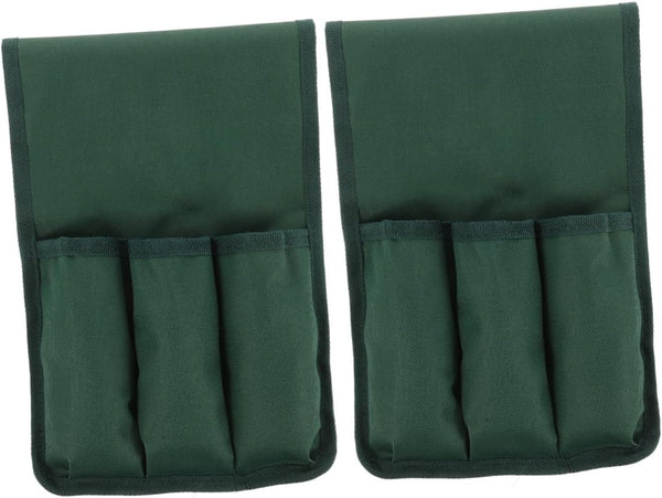BESPORTBLE 2pcs Garden Tool Pouch Bag Kneeler Seat Side Storage Kneeling Stool