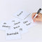 Dry Erase Sticky Notes Reusable, 4"×4", 6 Pack White Sticky Notes for Wall, PC, Wood, Bricks