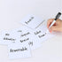 Dry Erase Sticky Notes Reusable, 4"×4", 6 Pack White Sticky Notes for Wall, PC, Wood, Bricks