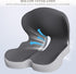 ZHZKGMLBVB Seat(Blue-1) Ergonomic Seat Cushion with Back Support,Orthopedic Cushion for Office Chair and Car,Pressure