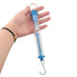 2PCS 1000g/10N Capacity Plastic Tubular Spring Scale with Zeroing Capability, Plastic Body