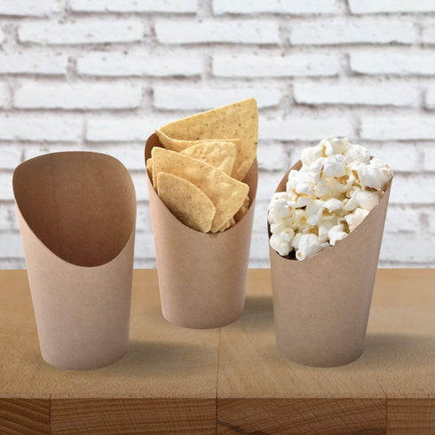 (4.6" 3.15") Pack 20 Amscan Brown BBQ Paper Food Containers x of - Perfect for Picnics, Parties & Celebrations